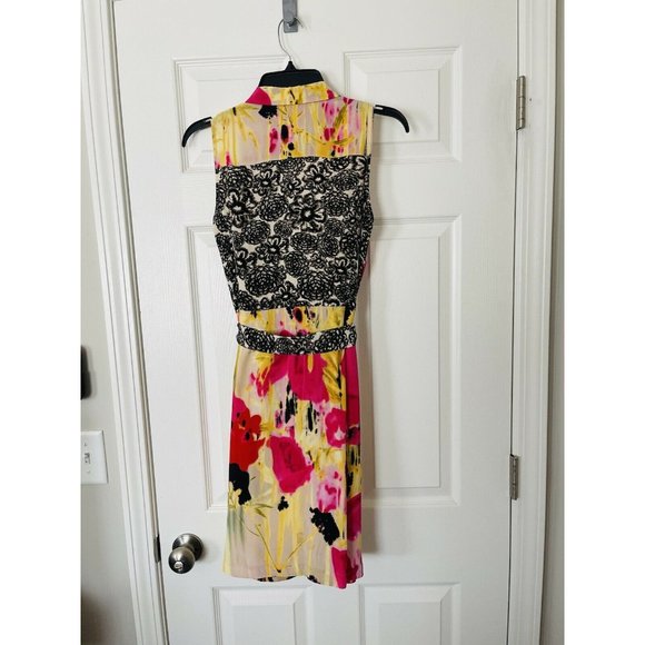Anthropologie Tabitha Auberita 100% Silk Dress - 4 - Picture 4 of 4